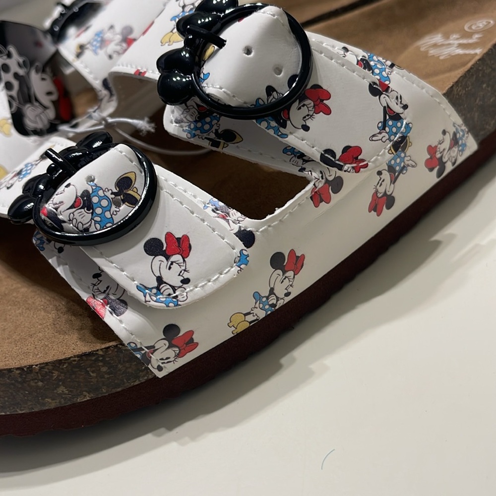 DISNEY Minnie Mouse Sandals SZ 8 Women’s New With Tags - Picture 5 of 7